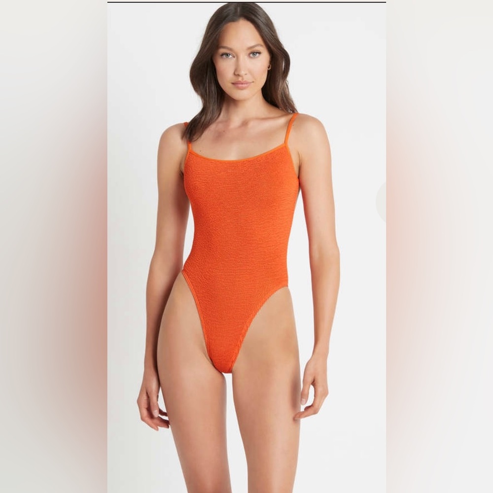 Bond-Eye Australia swimwear NEW WITH TAGS low palace one piece in eco-vermillion